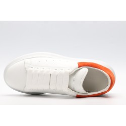 AMQ OVERSIZED SNEAKER with orange heel