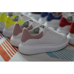 AMQ OVERSIZED SNEAKER with rose heel