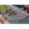 AMQ OVERSIZED SNEAKER with rose heel