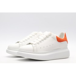 AMQ OVERSIZED SNEAKER with orange heel