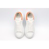 AMQ OVERSIZED SNEAKER with orange heel