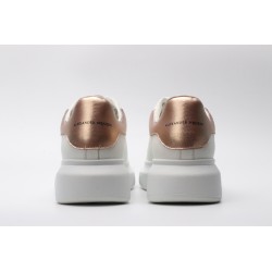 AMQ OVERSIZED SNEAKER with gold heel