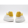 AMQ OVERSIZED SNEAKER Yellow heel