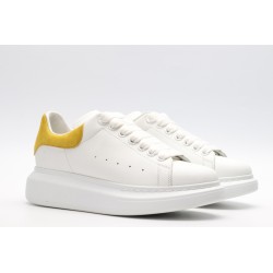 AMQ OVERSIZED SNEAKER Yellow heel