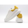 AMQ OVERSIZED SNEAKER Yellow heel