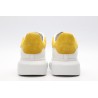 AMQ OVERSIZED SNEAKER Yellow heel