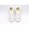 AMQ OVERSIZED SNEAKER Yellow heel