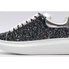 AMQ Shell glitter lace-up sneaker