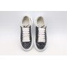 AMQ Shell glitter lace-up sneaker