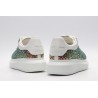 AMQ Shell glitter lace-up sneaker