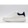 AMQ White &amp; Blue Oversized Sneakers