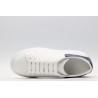 AMQ White &amp; Blue Oversized Sneakers