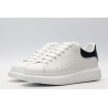 AMQ White &amp; Blue Oversized Sneakers