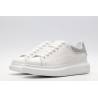 AMQ White &amp; SiL*Ver Tiny Dancer Oversized Sneakers