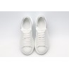 AMQ White &amp; SiL*Ver Tiny Dancer Oversized Sneakers