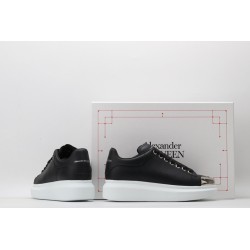 AMQ Leather Black Sneakers