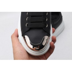 AMQ Leather Black Sneakers