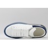 AMQ white &amp; blue oversized sneakers