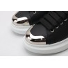 AMQ Leather Black Sneakers