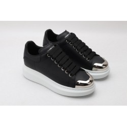 AMQ Leather Black Sneakers