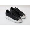 AMQ Leather Black Sneakers