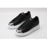 AMQ Leather Black Sneakers