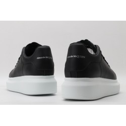 AMQ Leather Black Sneakers