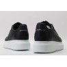 AMQ Leather Black Sneakers