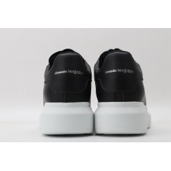 AMQ Leather Black Sneakers