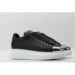 AMQ Leather Black Sneakers