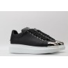 AMQ Leather Black Sneakers