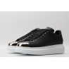 AMQ Leather Black Sneakers