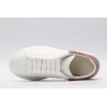 AMQ White &amp; Rose Tiny Dancer Oversized Sneakers