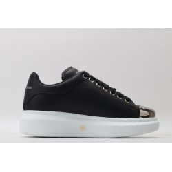 AMQ Leather Black Sneakers