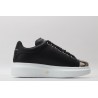 AMQ Leather Black Sneakers