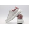 AMQ White &amp; Rose Tiny Dancer Oversized Sneakers