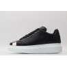 AMQ Leather Black Sneakers