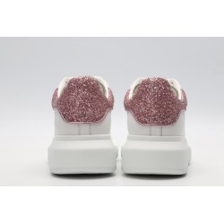 AMQ White &amp; Rose Tiny Dancer Oversized Sneakers