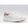 AMQ White &amp; Rose Tiny Dancer Oversized Sneakers