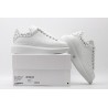 AMQ oversized white sneakers with siL*Ver-finished hammered stud