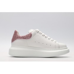 AMQ White &amp; Rose Tiny Dancer Oversized Sneakers