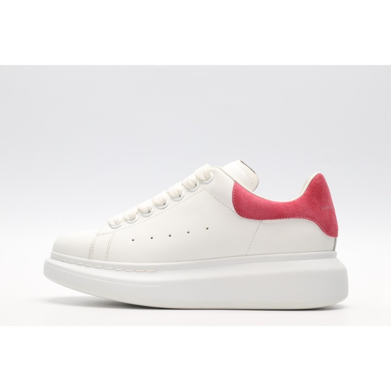 AMQ White &amp; Red Beetle Oversized Sneakers