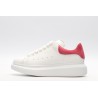 AMQ White &amp; Red Beetle Oversized Sneakers