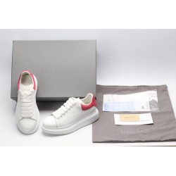 AMQ White &amp; Red Beetle Oversized Sneakers