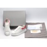 AMQ White &amp; Red Beetle Oversized Sneakers