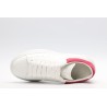 AMQ White &amp; Red Beetle Oversized Sneakers