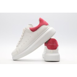 AMQ White &amp; Red Beetle Oversized Sneakers