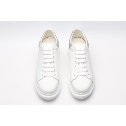 AMQ oversized sneakers with siL*Ver heel