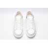 AMQ oversized sneakers with siL*Ver heel