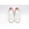 AMQ White &amp; Red Beetle Oversized Sneakers